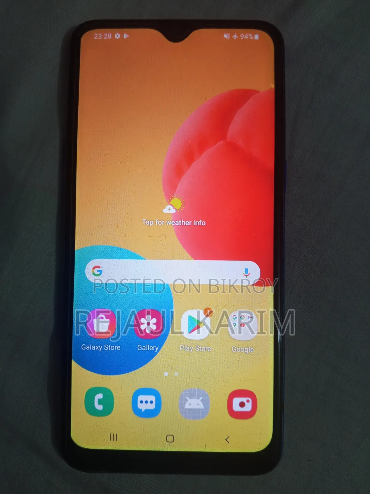 স্যামসাং গ্যালাক্সি এম০১এস ৩২ জিবি ব্লু