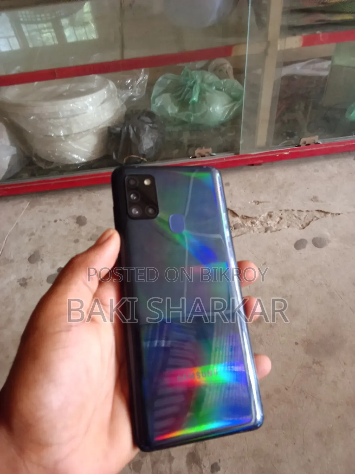 স্যামসাং গ্যালাক্সি এ২১এস ৬৪ জিবি ব্ল্যাক