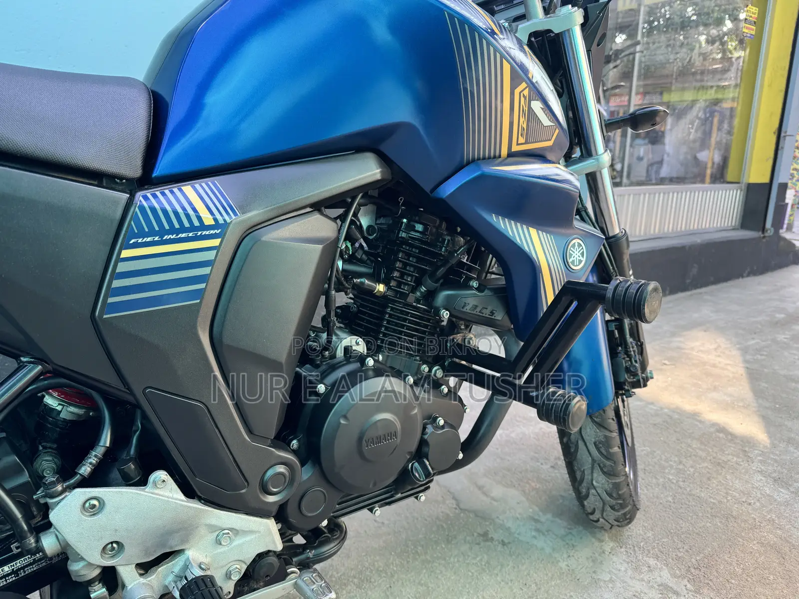Yamaha FZS V2 2025 Blue