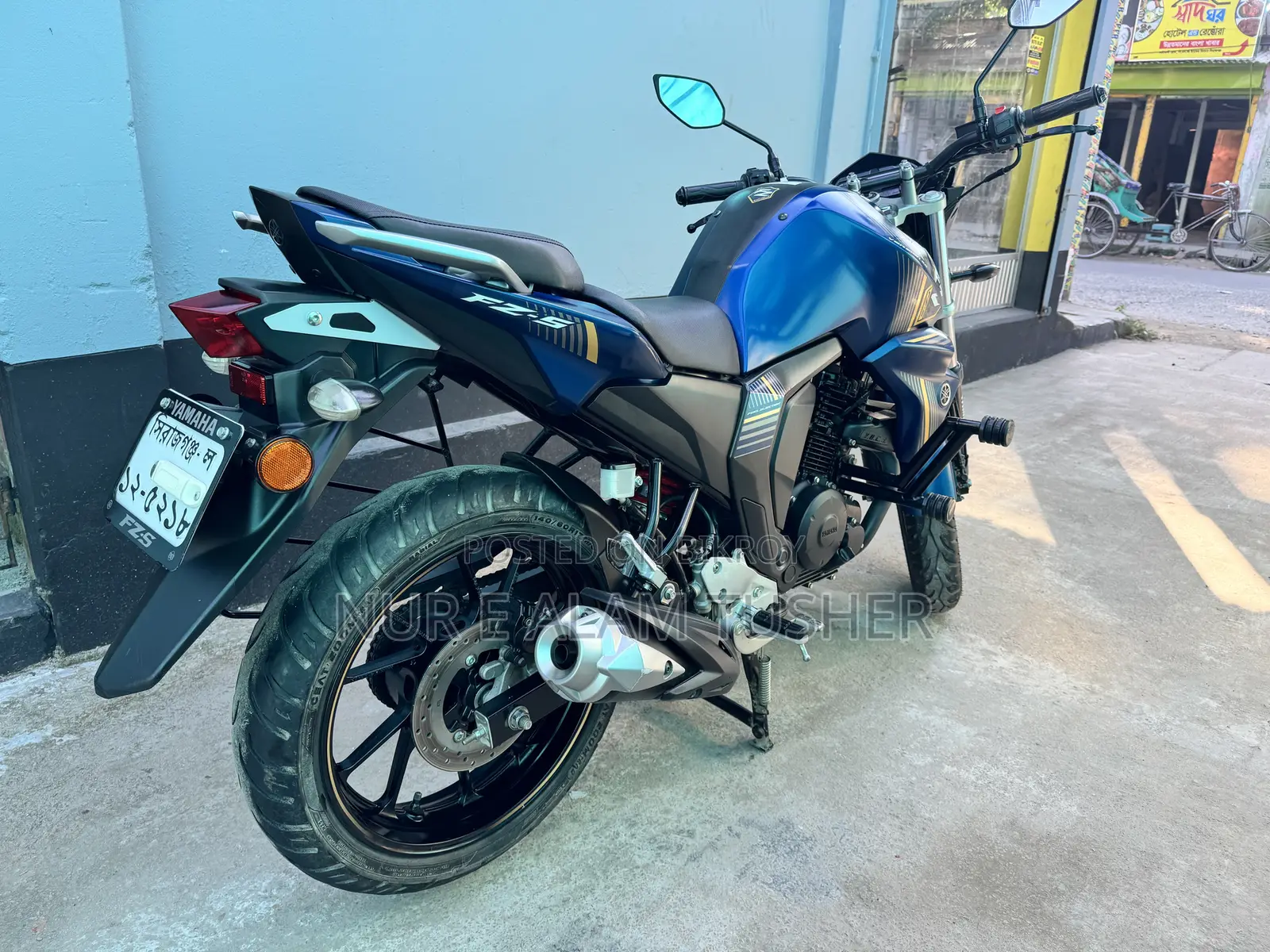 Yamaha FZS V2 2025 Blue