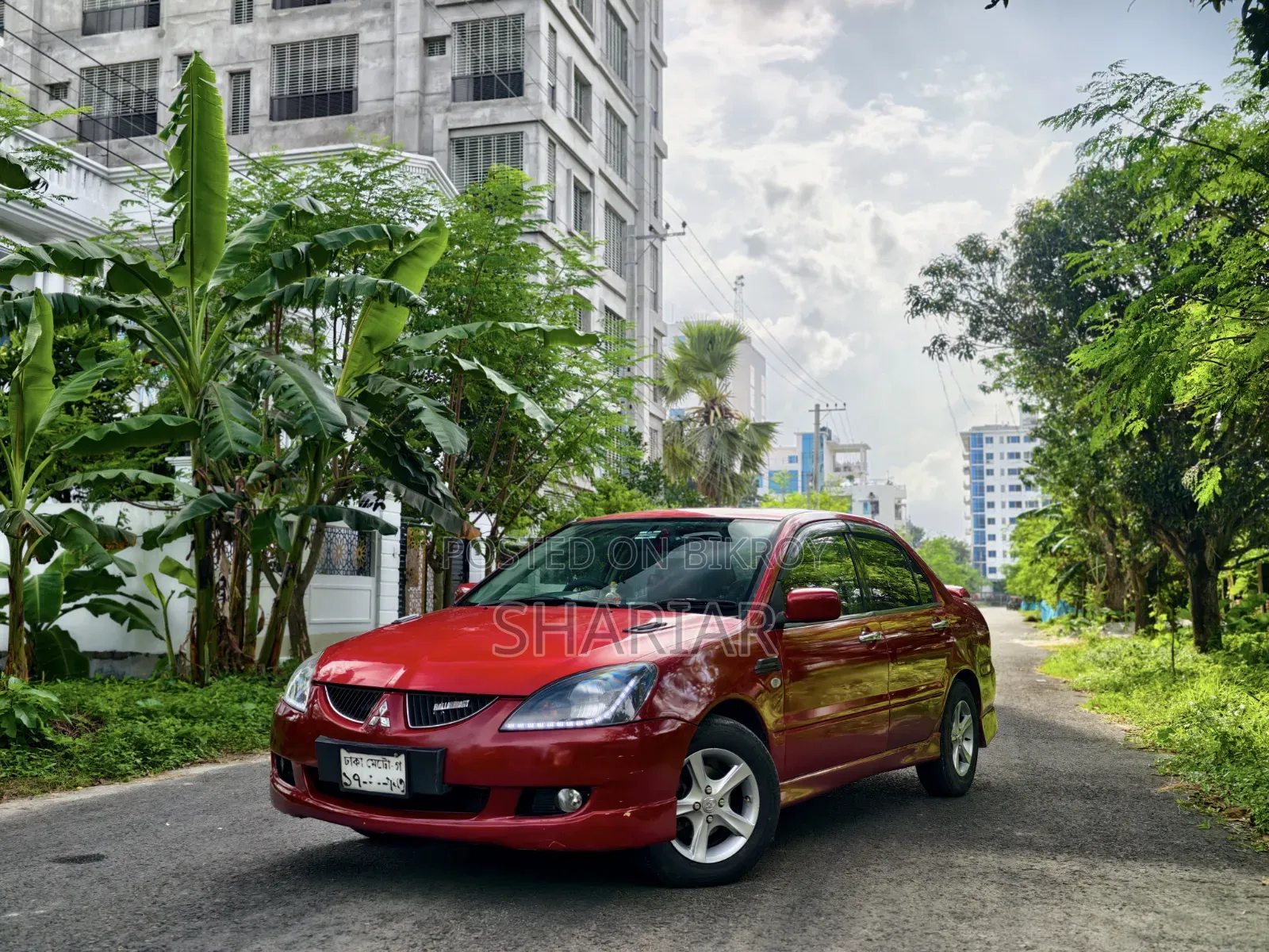 Mitsubishi Lancer 2004 Red