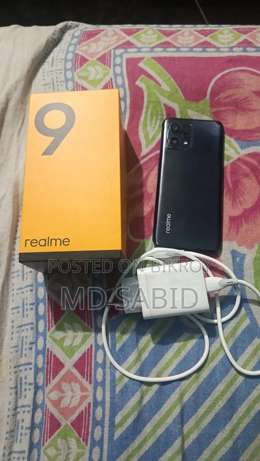রিয়েলমি ৯ ১২৮ জিবি ব্ল্যাক
