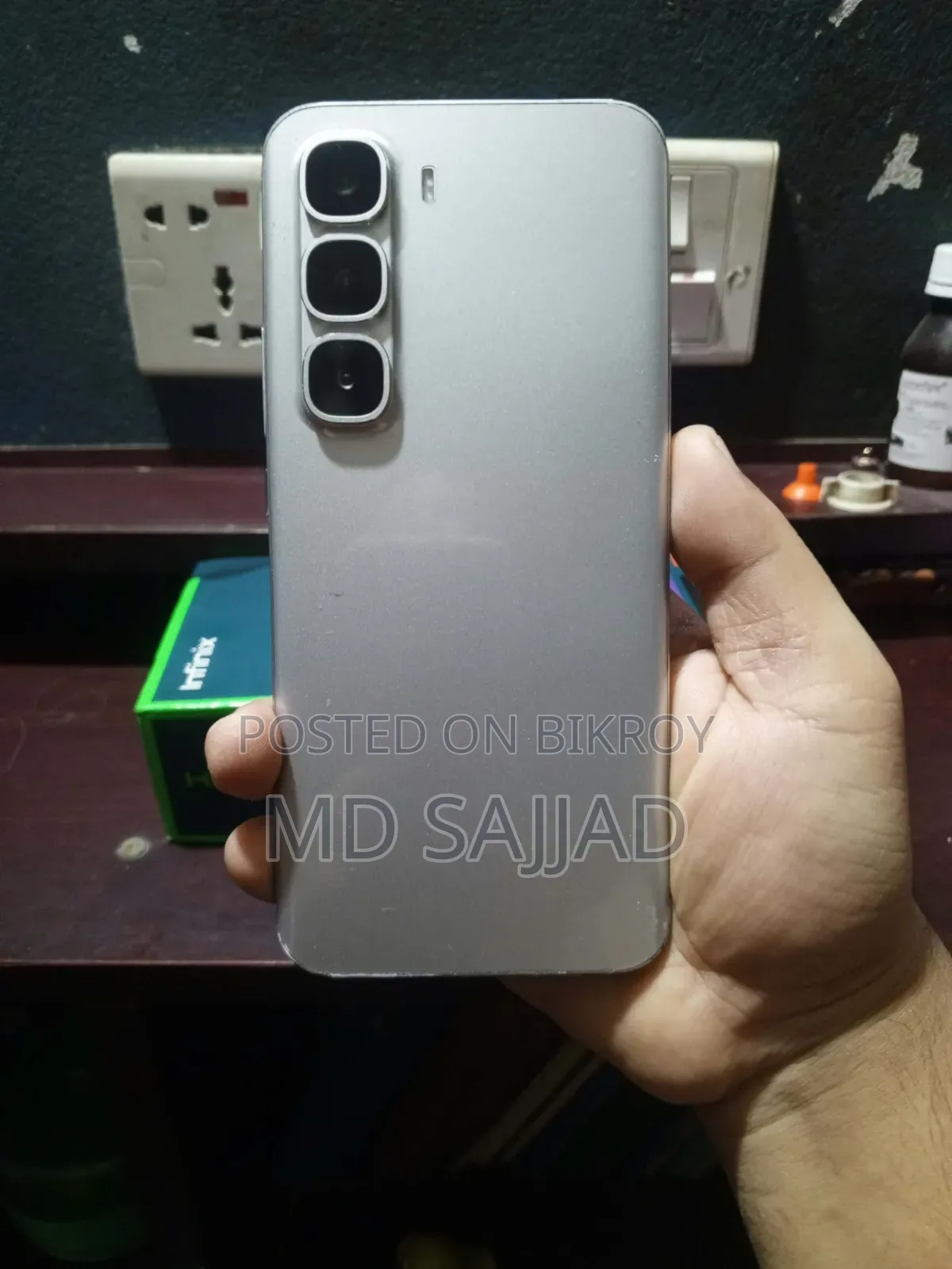 Infinix Hot 60 Pro+ 256 GB Silver
