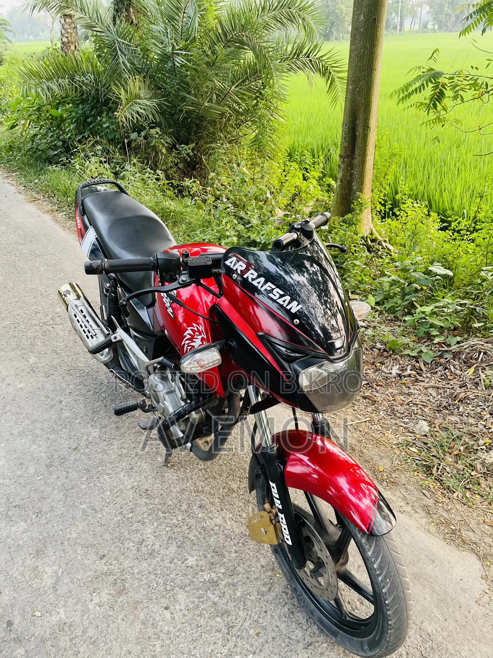 বাজাজ পালসার ১৫০ ২০১৩ রেড
