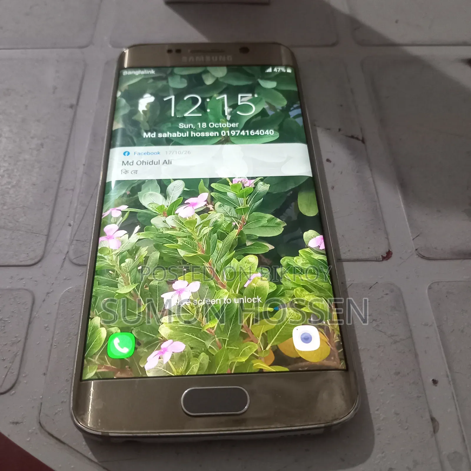Samsung Galaxy S6 edge 32 GB Black