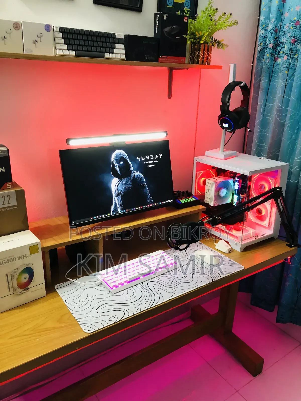 New Desktop Computer MSI 16GB AMD Ryzen SSD 500GB
