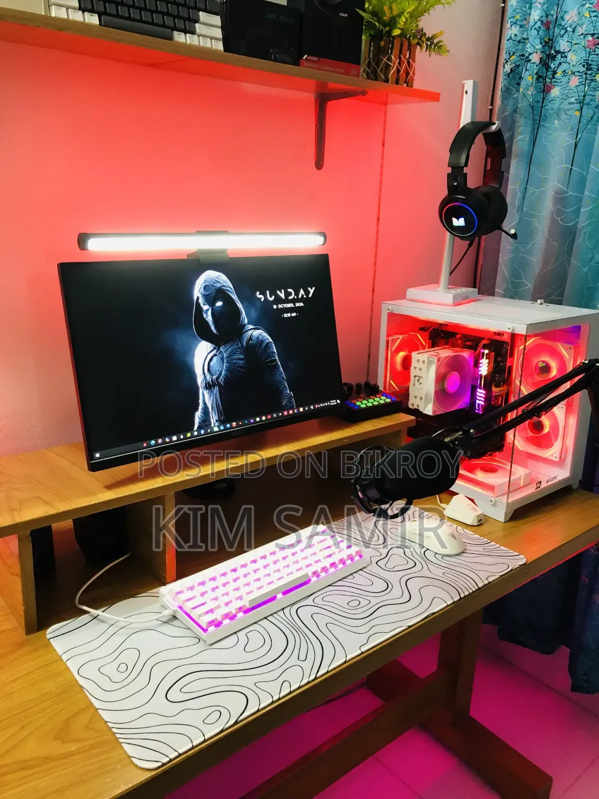 New Desktop Computer MSI 16GB AMD Ryzen SSD 500GB