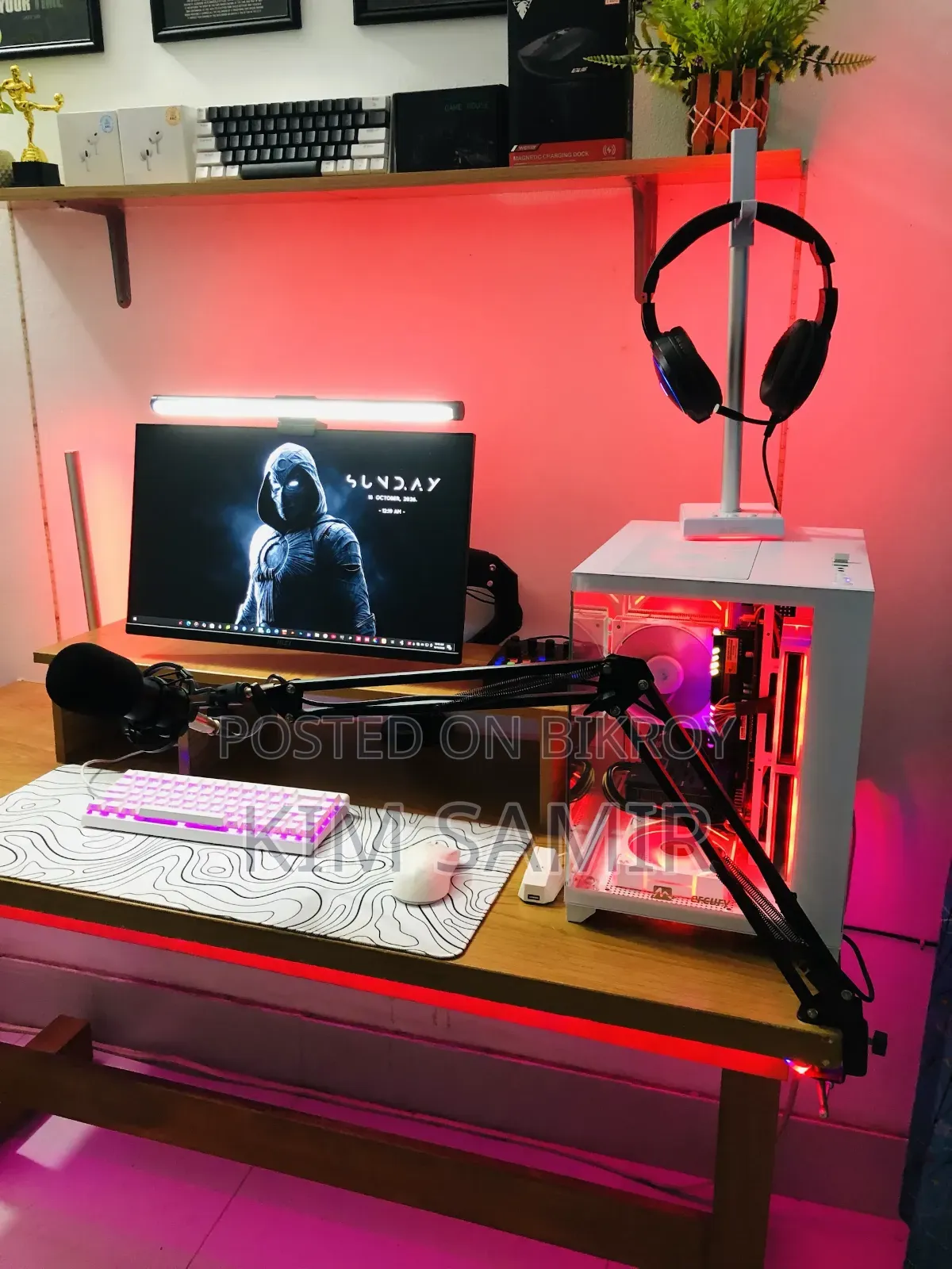 New Desktop Computer MSI 16GB AMD Ryzen SSD 500GB