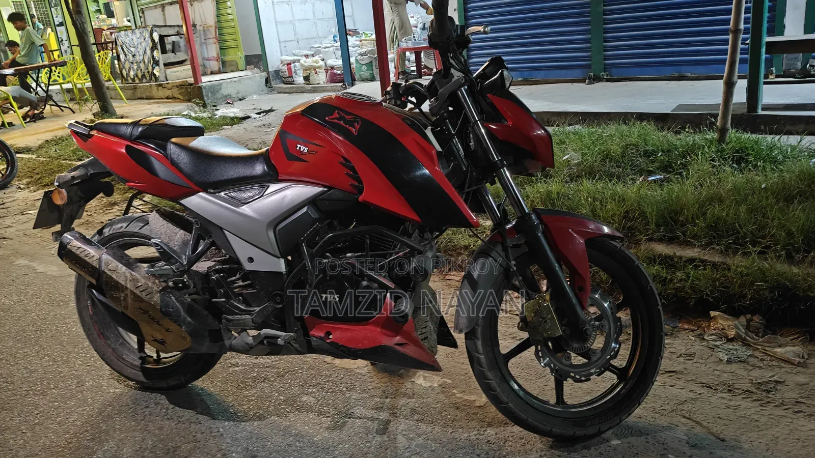 TVS Apache RTR 160 4V 2022 Red