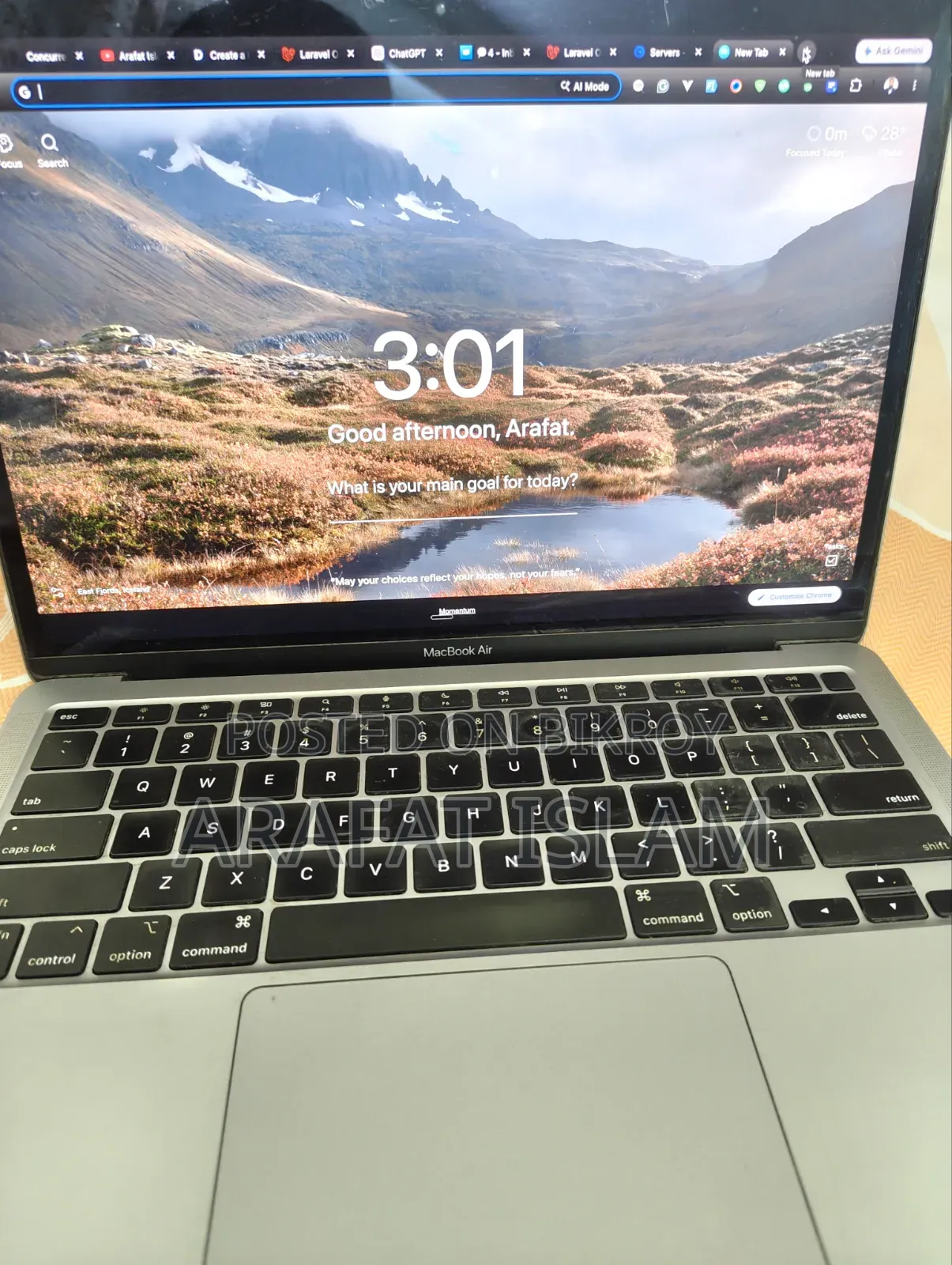 Laptop Apple MacBook Air 2020 M1 16GB Apple M1 SSD 256GB