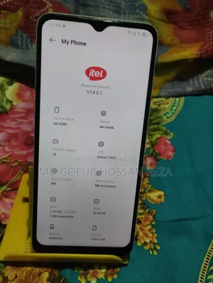 Itel A50C 32 GB White