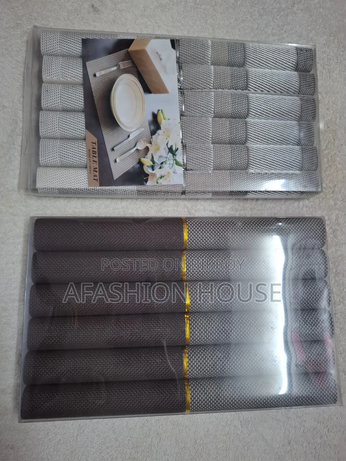Table Mat (2 Sets) (Brand New)