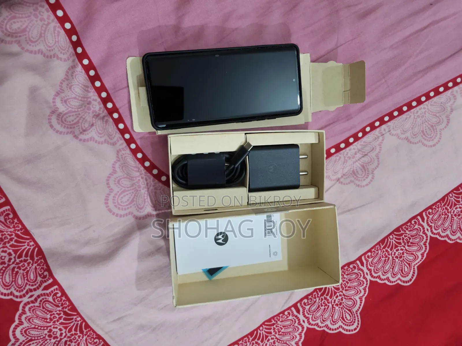 নতুন মটোরোলা এজ ৬০ প্রো ২৫৬ জিবি ব্লু
