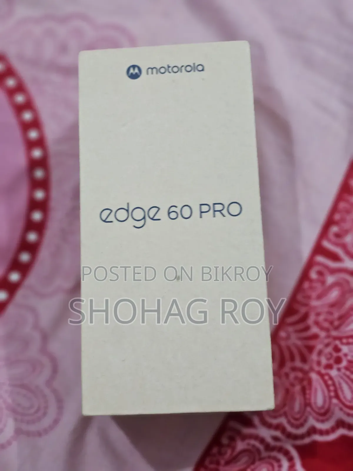 নতুন মটোরোলা এজ ৬০ প্রো ২৫৬ জিবি ব্লু