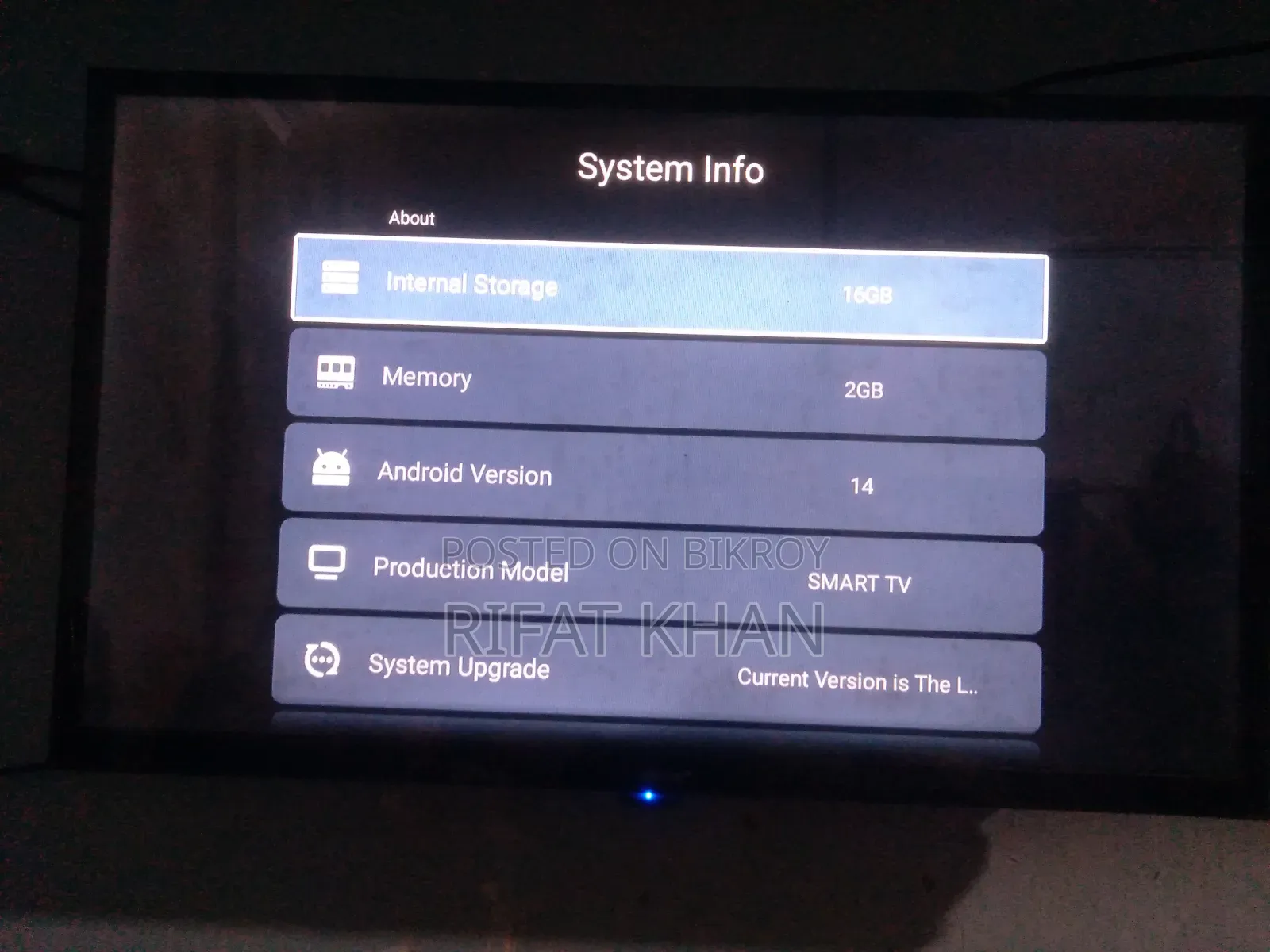 32" Android Smart TV | Full HD 1080p | YouTube Active | Fresh Condition.
