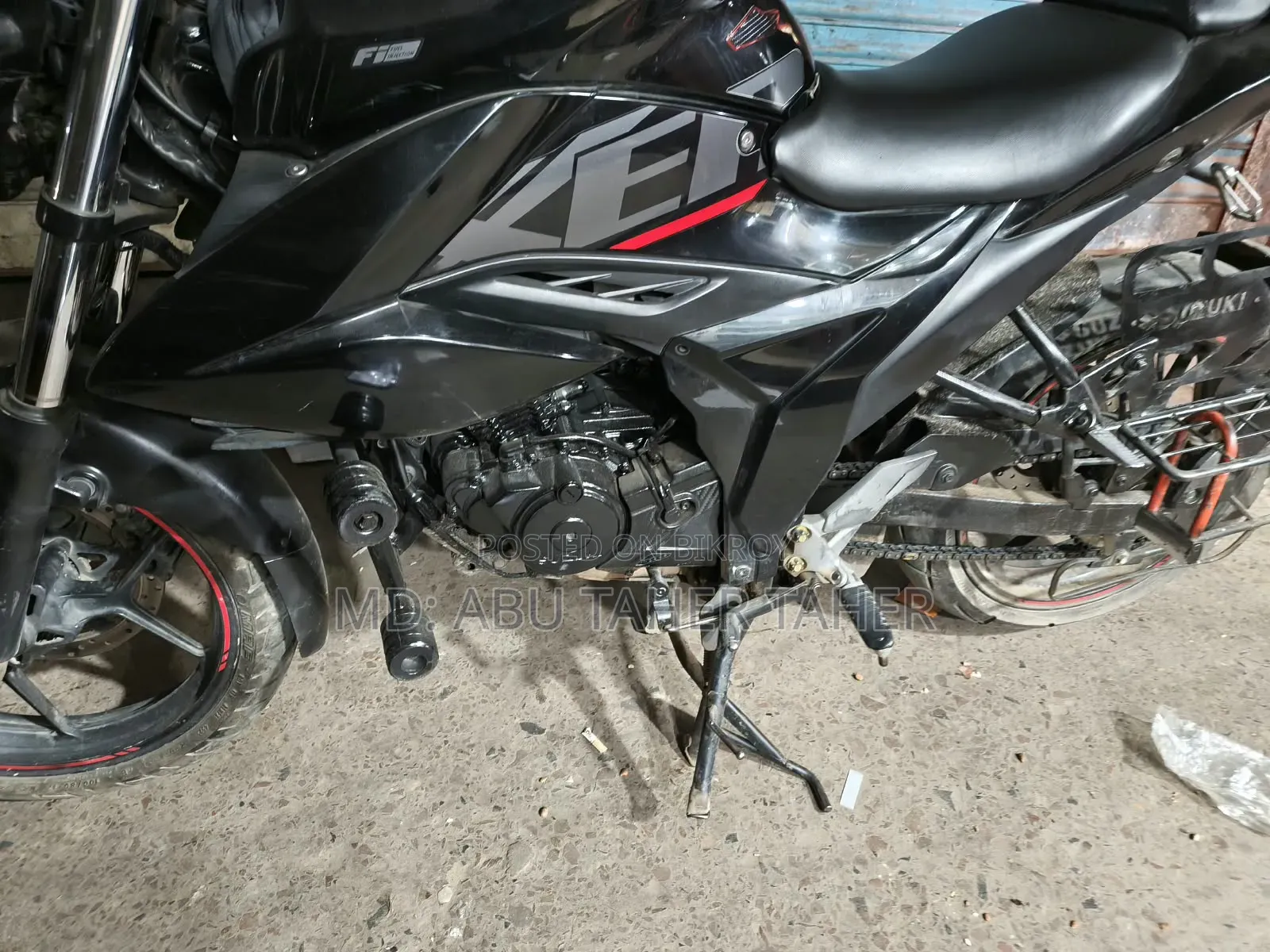 Suzuki Gixxer 2022 Black