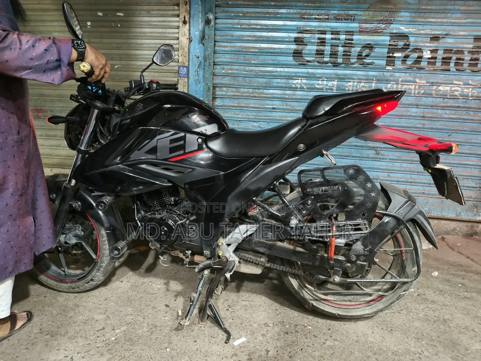 Suzuki Gixxer 2022 Black