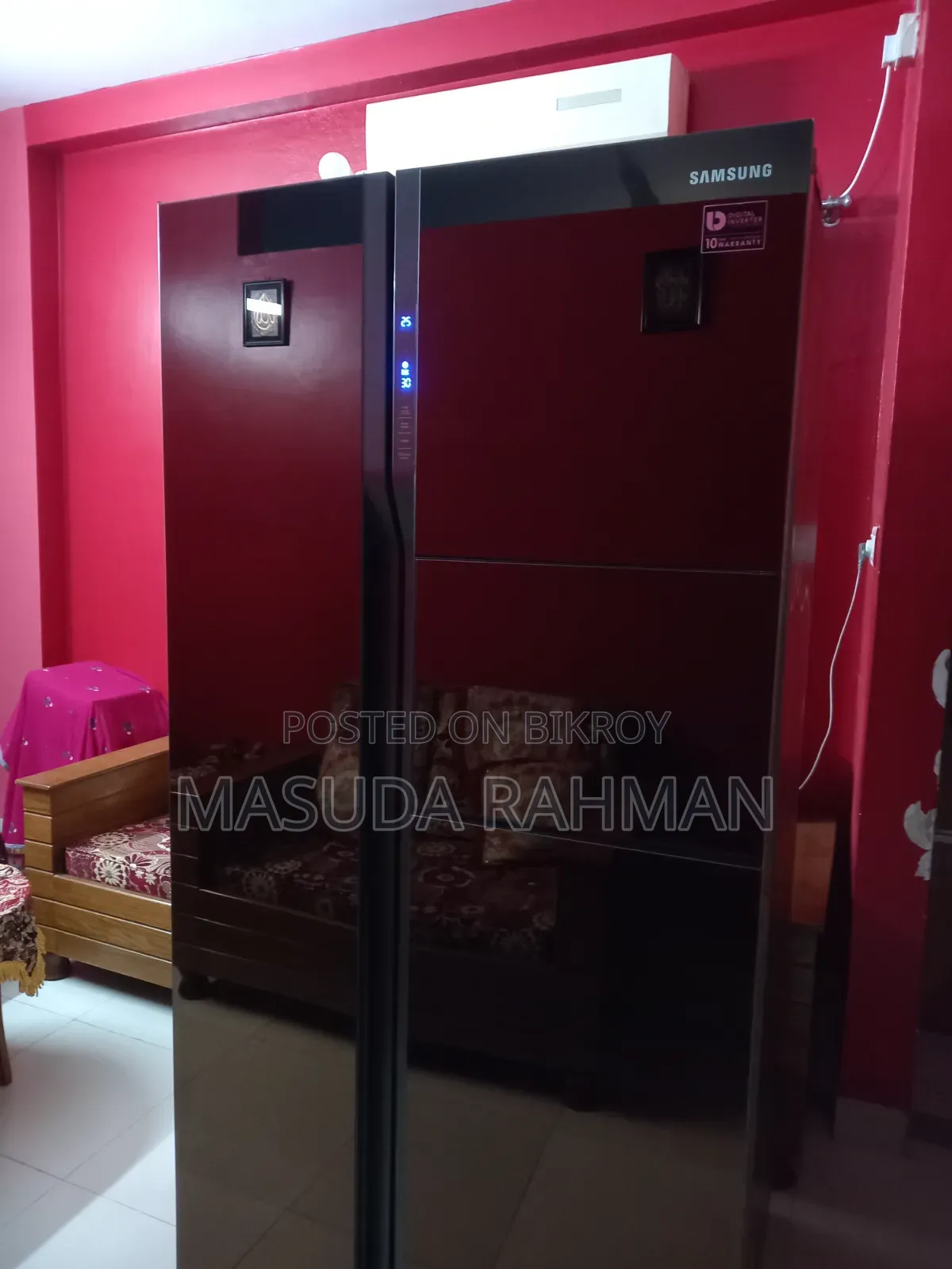 Samsung Double Door Side-by-Side Refrigerator 591L
