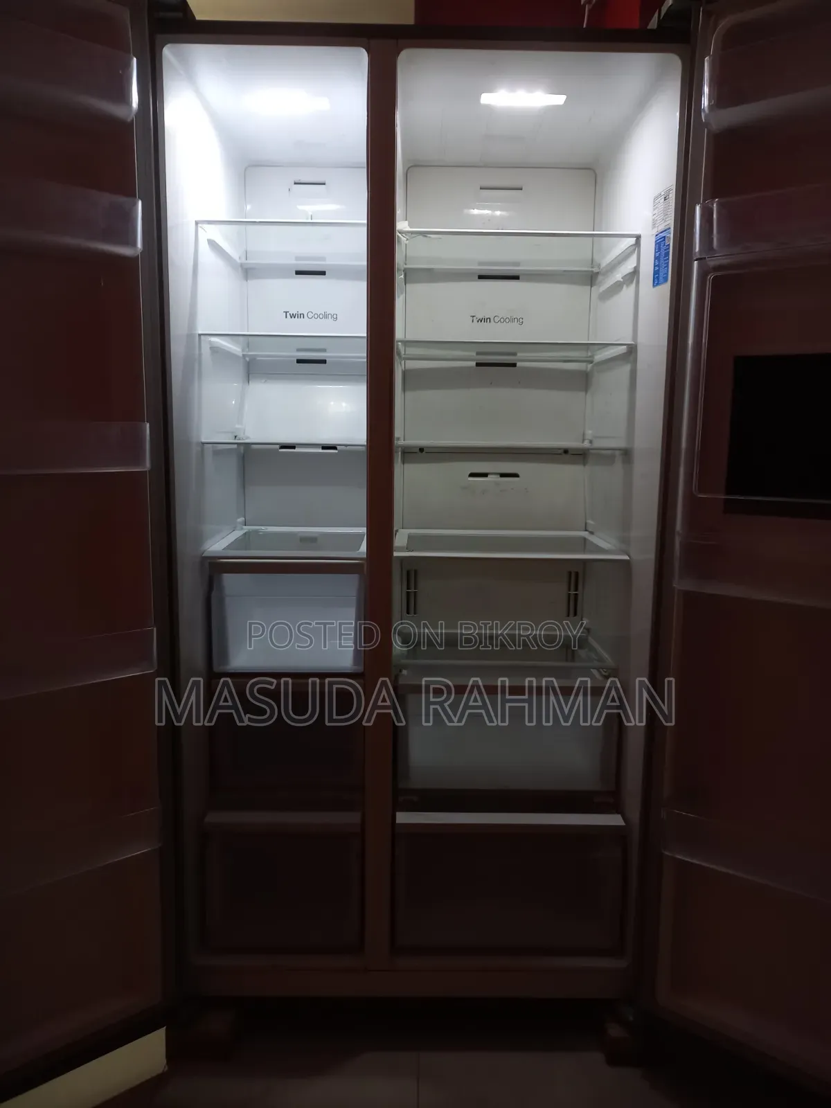 Samsung Double Door Side-by-Side Refrigerator 591L