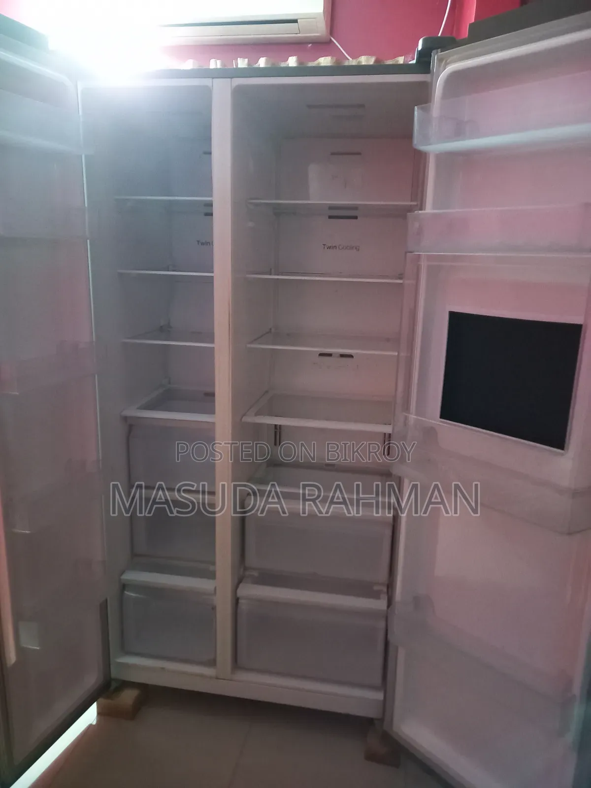 Samsung Double Door Side-by-Side Refrigerator 591L