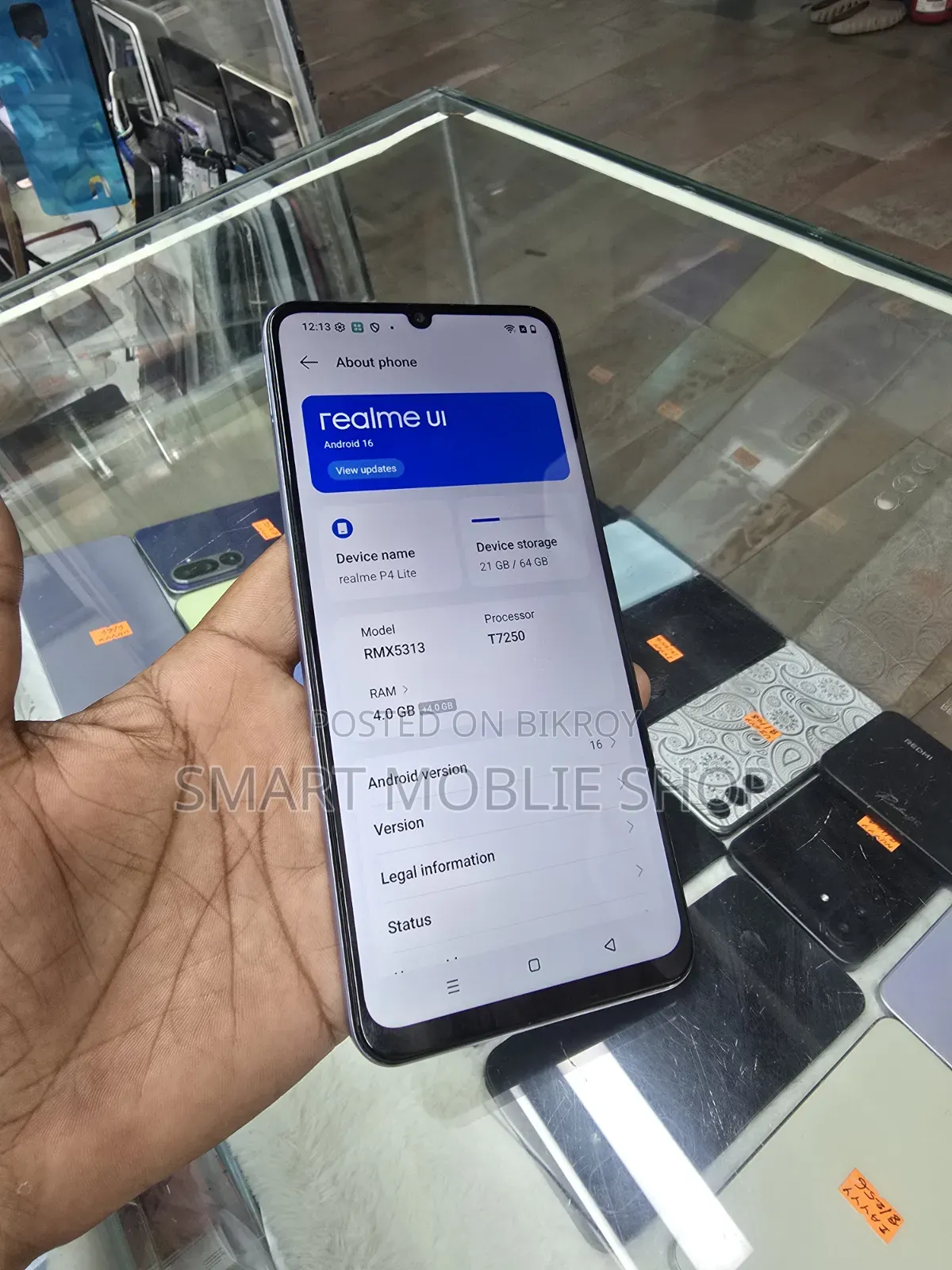Realme 4 GB Blue