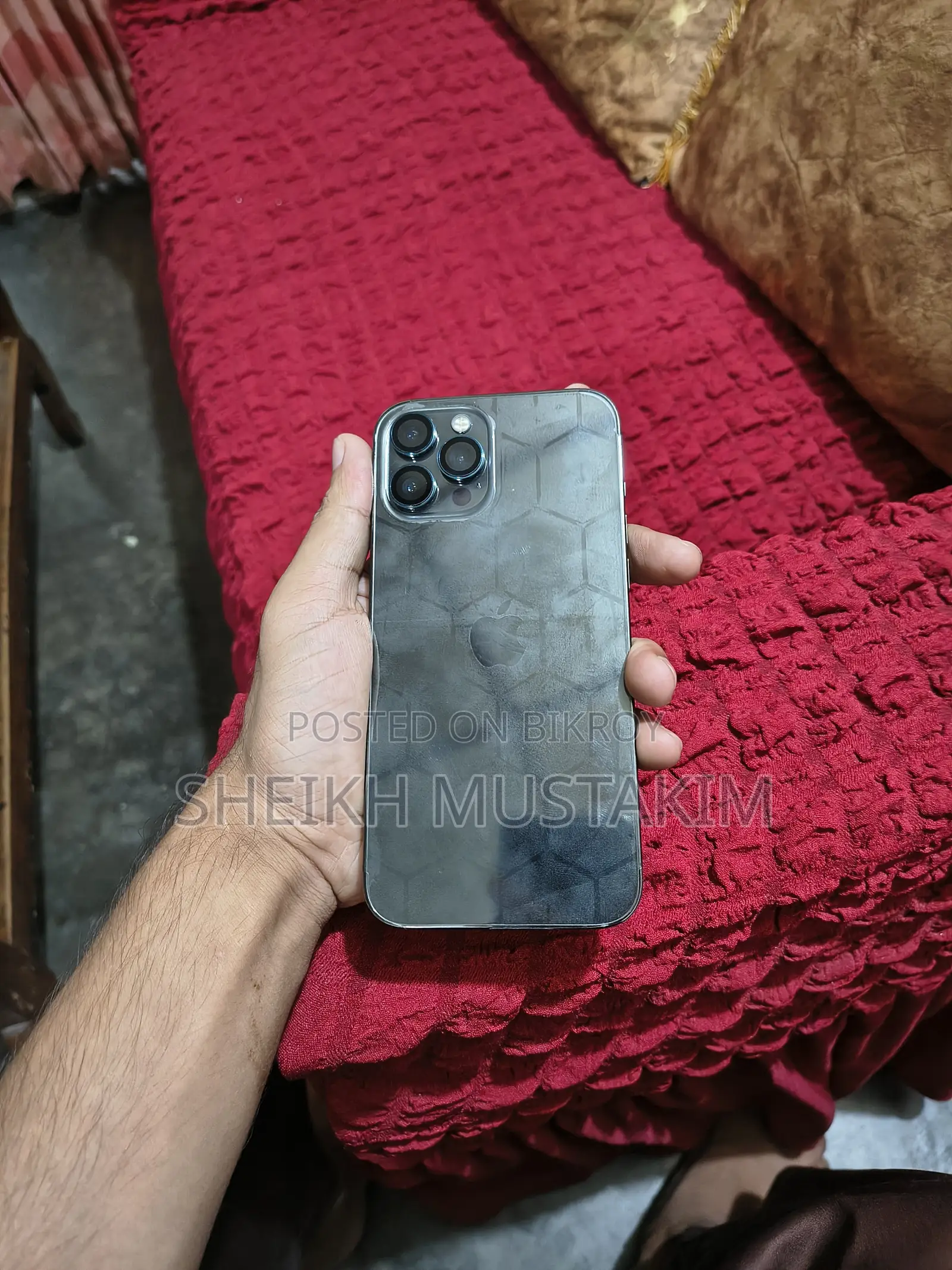অ্যাপল আইফোন ১২ প্রো ম্যাক্স ২৫৬ জিবি ব্ল্যাক
