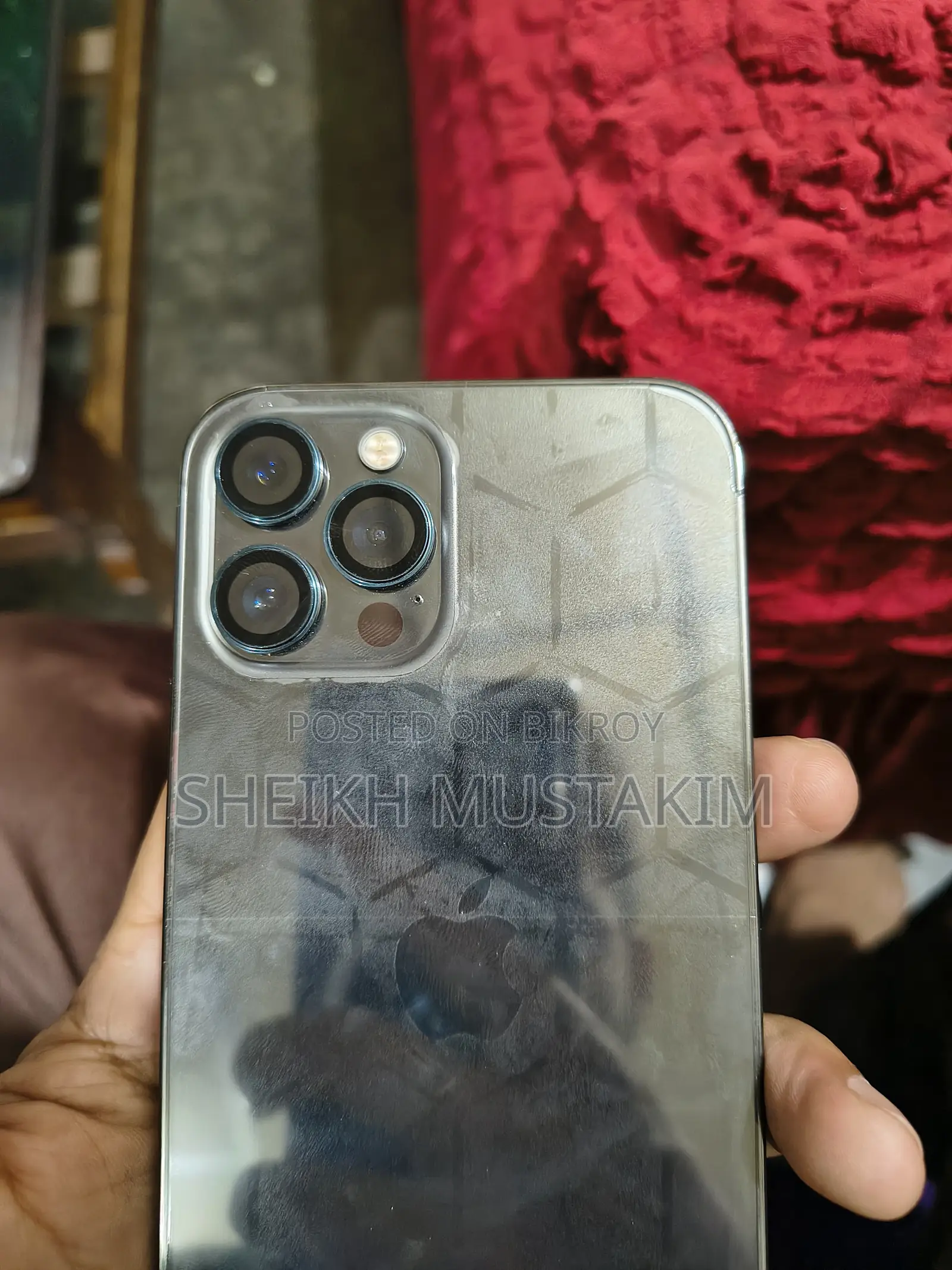 অ্যাপল আইফোন ১২ প্রো ম্যাক্স ২৫৬ জিবি ব্ল্যাক