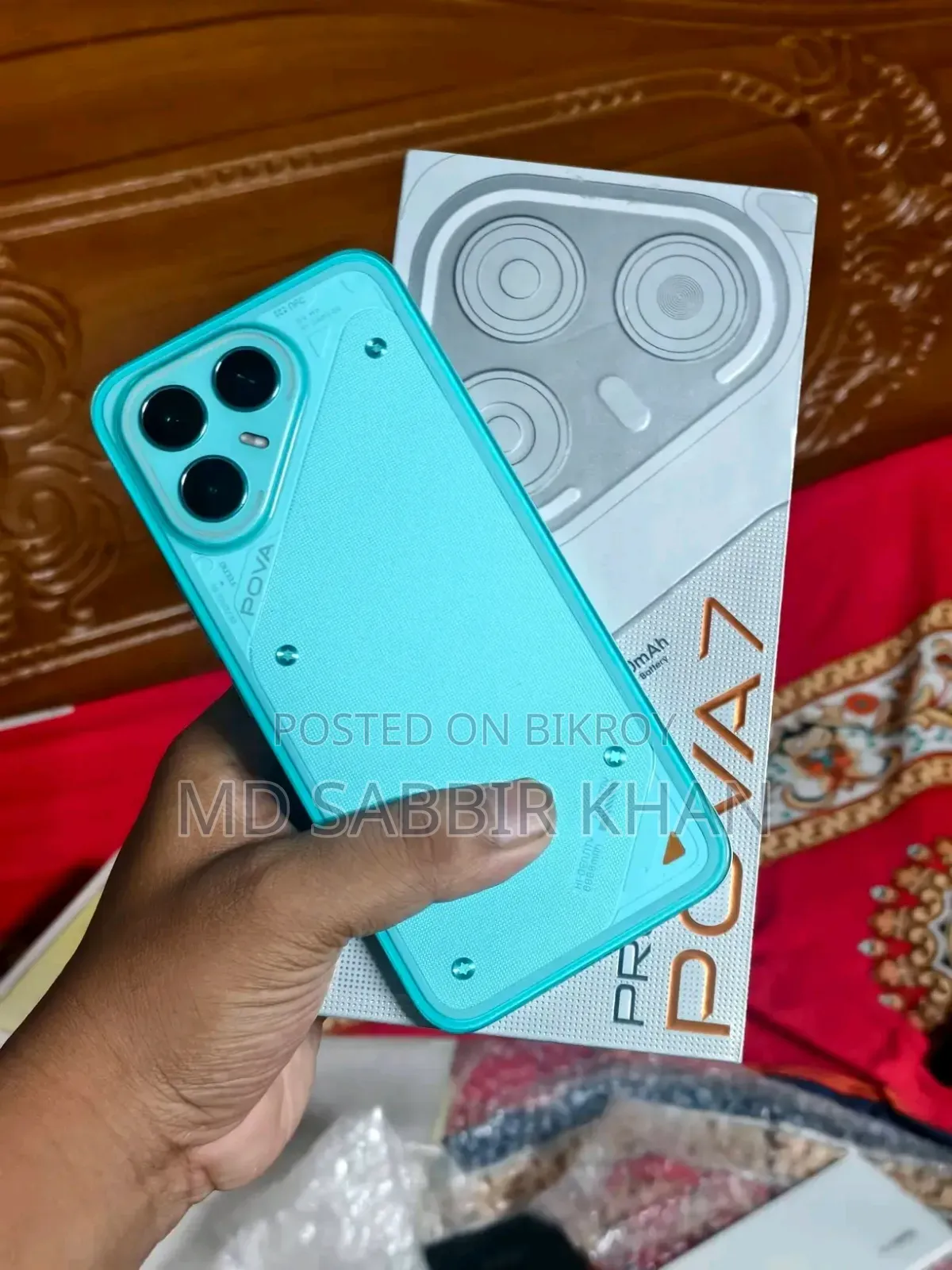 Tecno Pova 7 Pro 5G 256 GB Blue