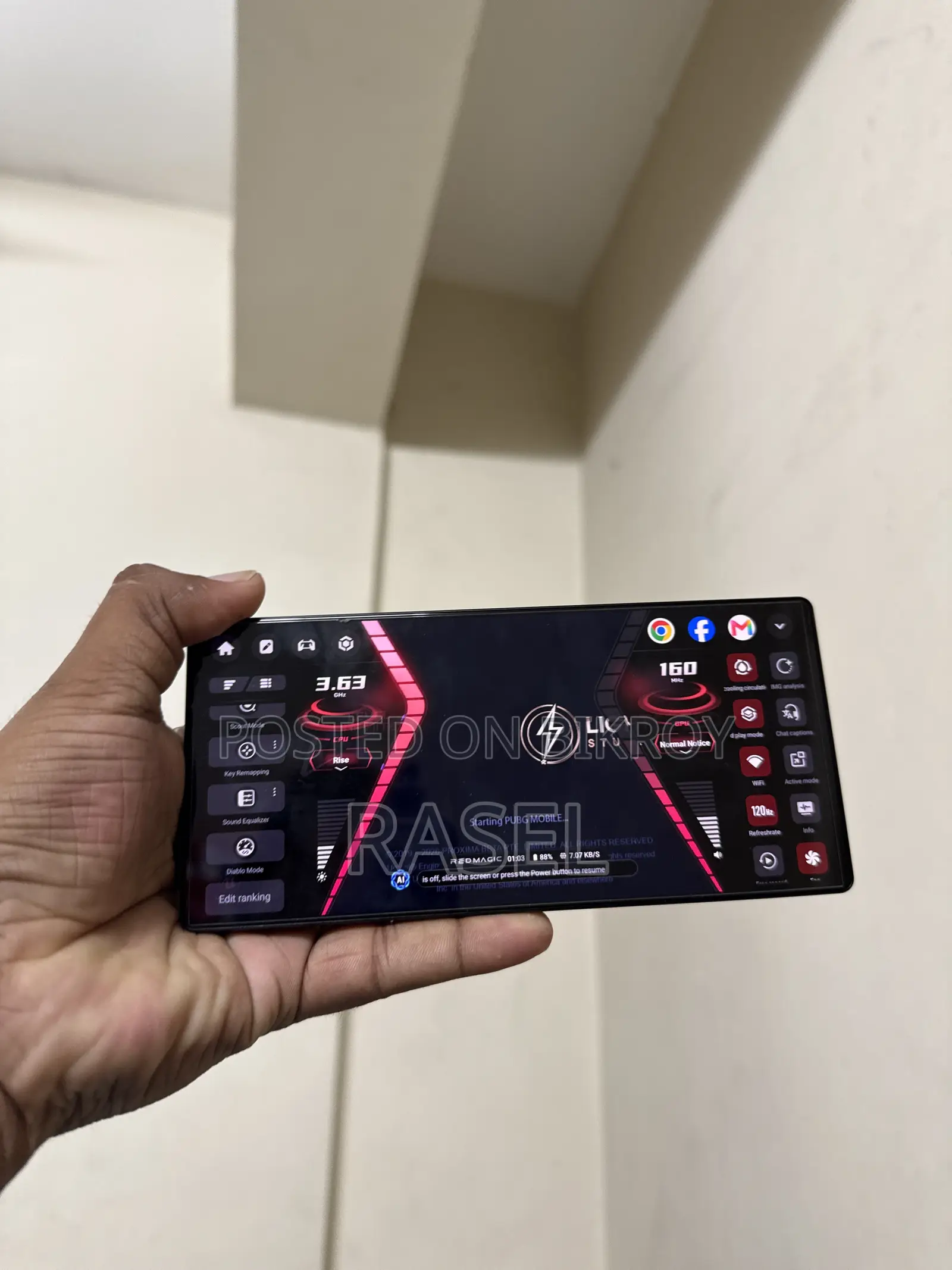 ZTE nubia RedMagic 11S Pro 256 GB Black