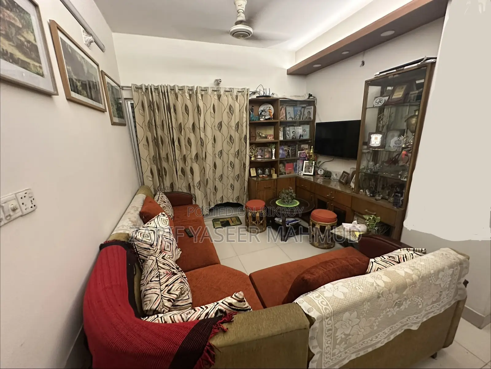 এল শেপ সোফা সেট
