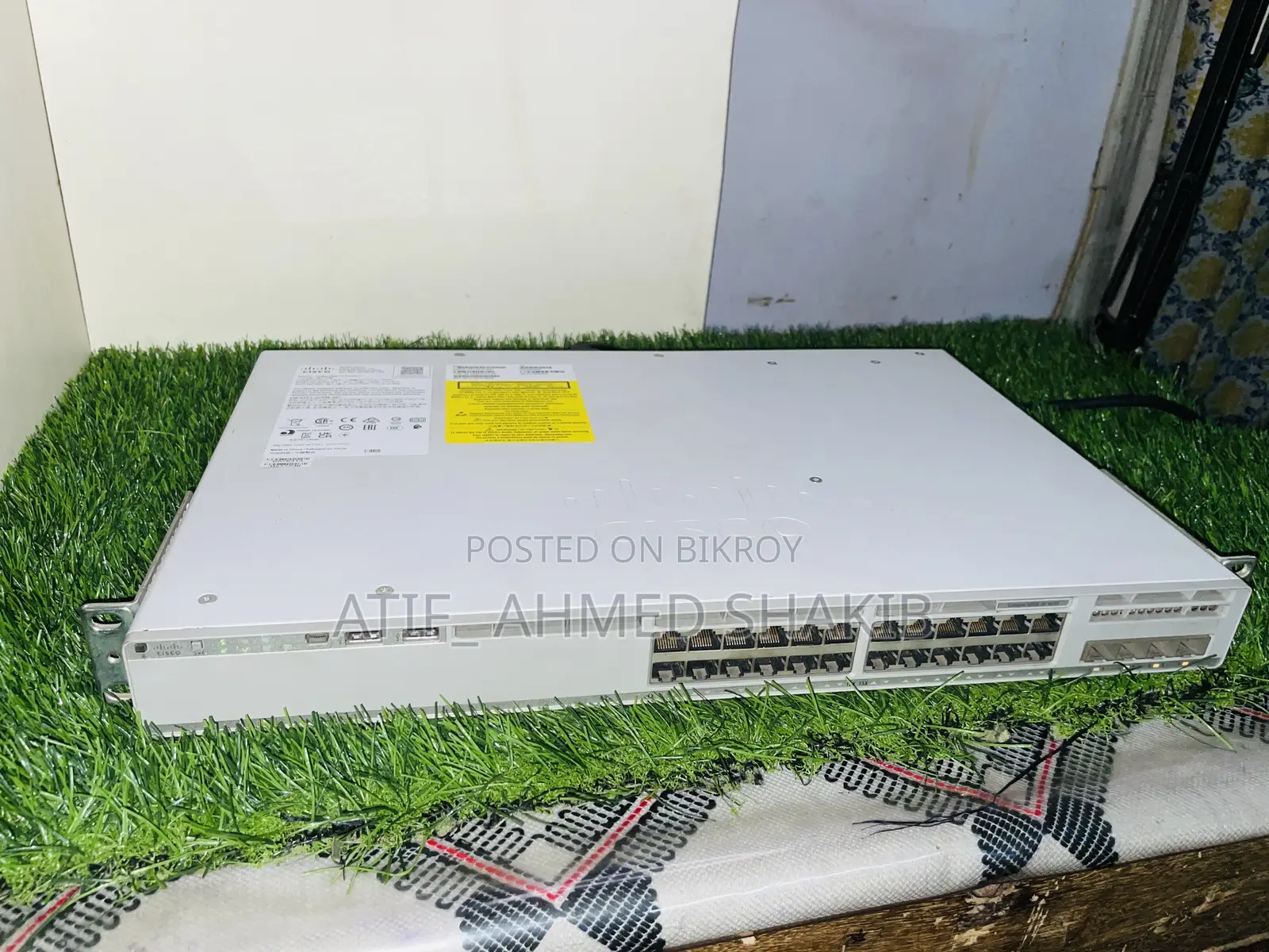 Cisco Catalyst C9200l-24t-4g-E Managed Network Switch 24 Port