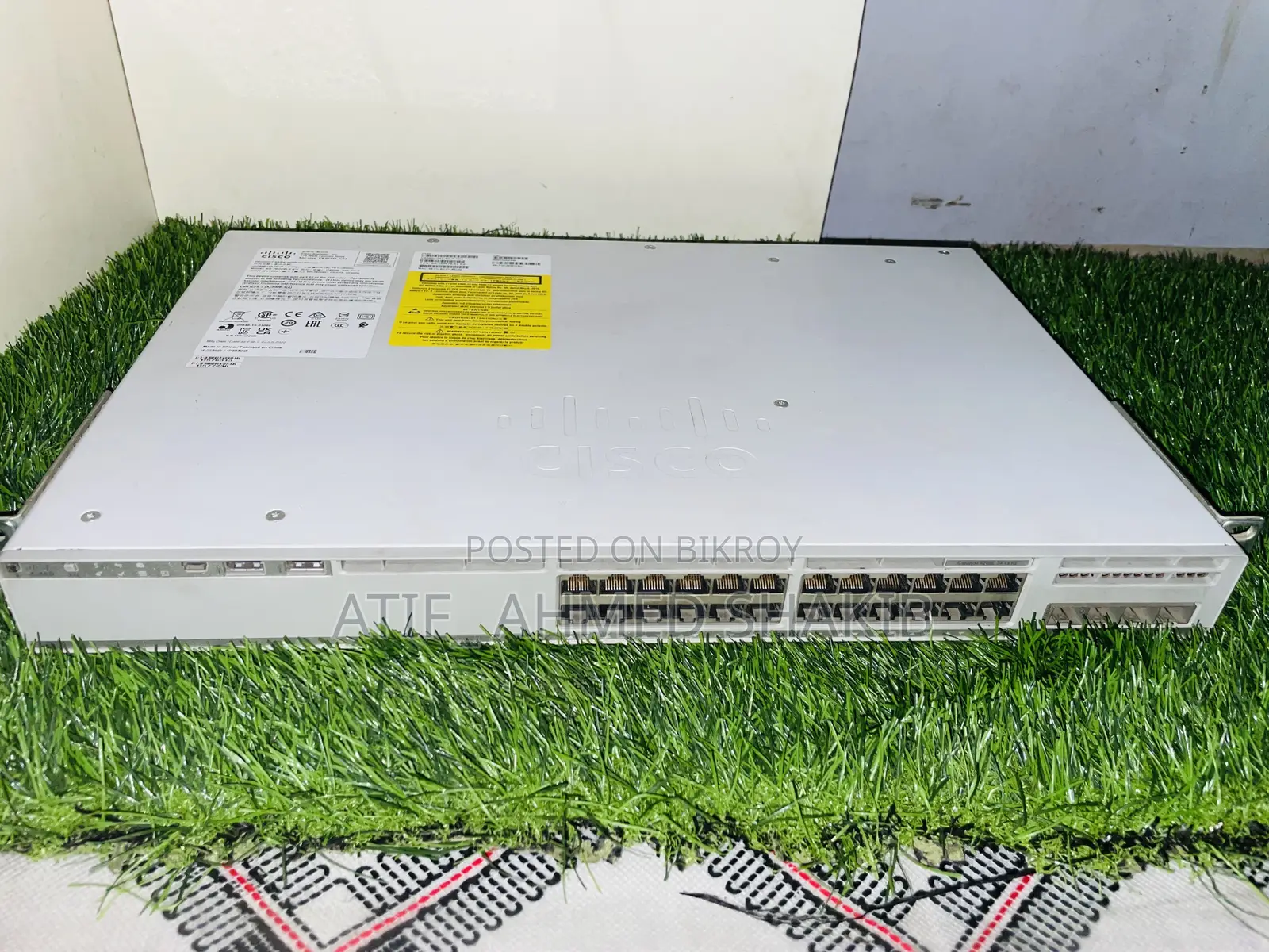 Cisco Catalyst C9200l-24t-4g-E Managed Network Switch 24 Port