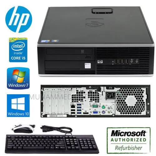 Desktop Computer HP EliteDesk 800 4GB Intel Core i5 HDD+SSD 512GB