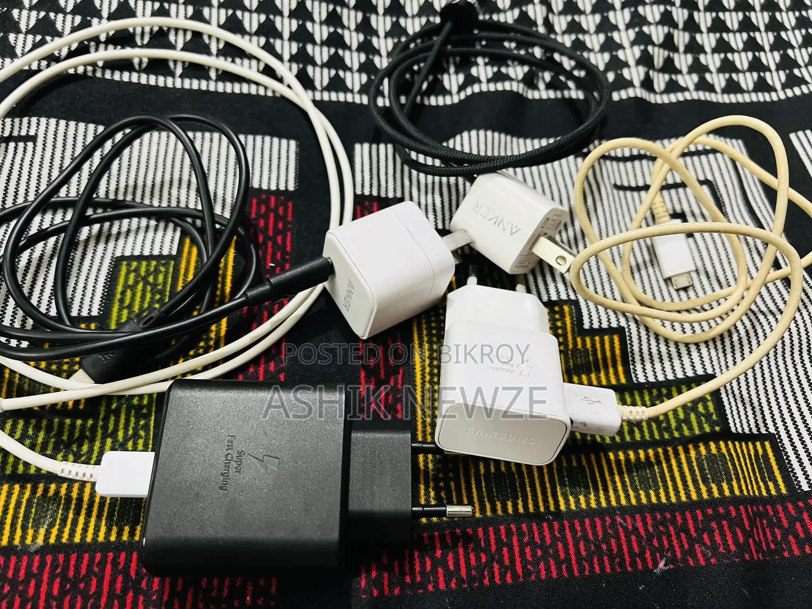 Samsung & Anker Charger Cable