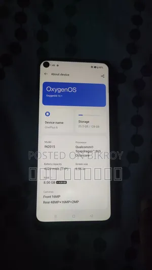 OnePlus 8 128 GB Black