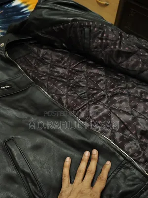 100% Original Leather Jacket, made from India.