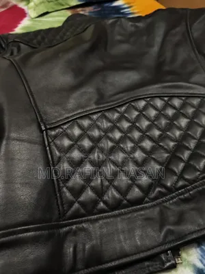100% Original Leather Jacket, made from India.