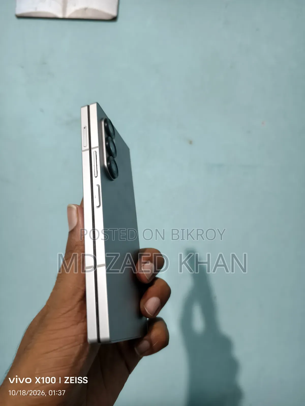 স্যামসাং গ্যালাক্সি জেড ফোল্ড৬ ২৫৬ জিবি সিলভার