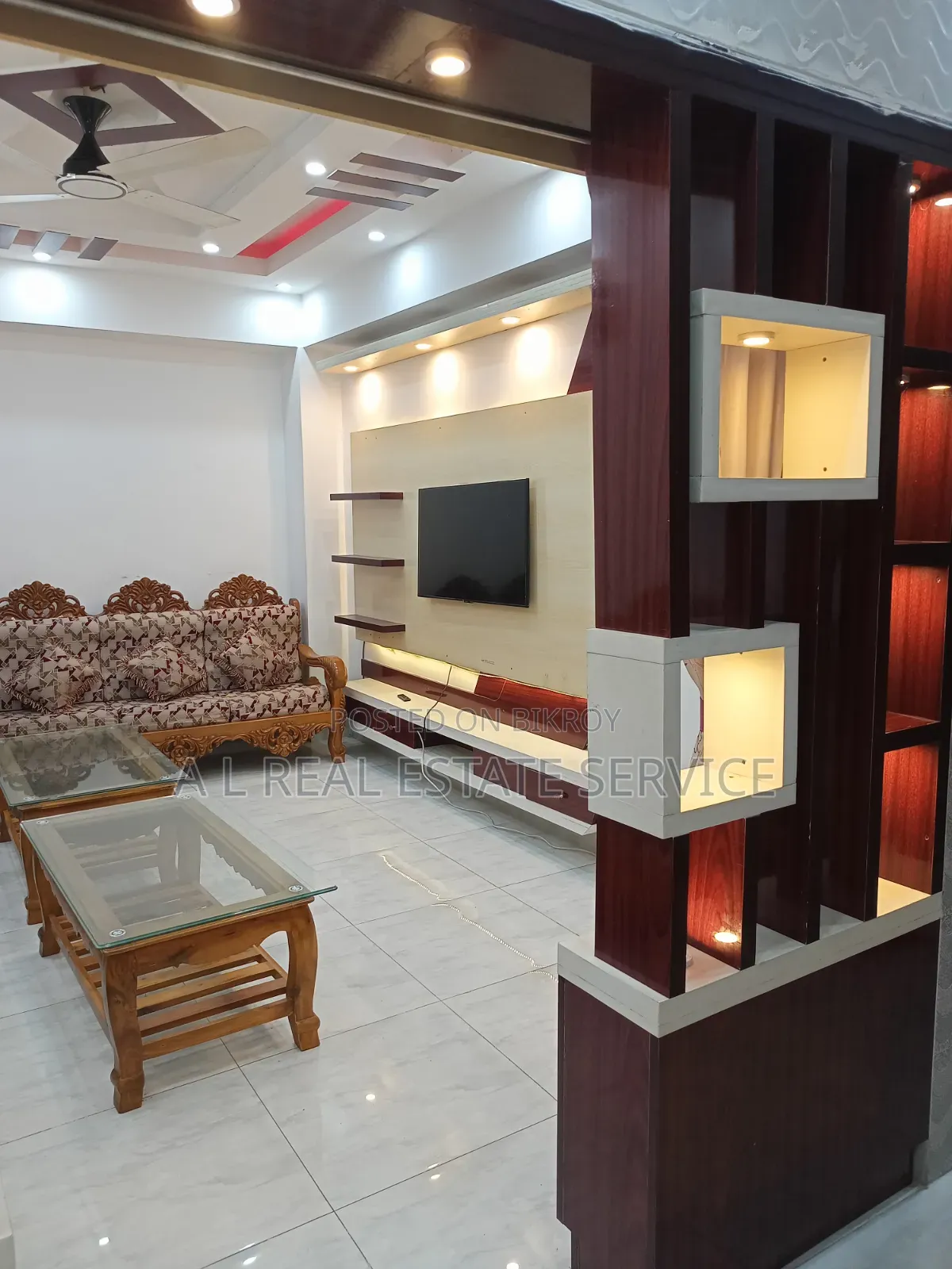 Furnished 3-Bedroom Apartment in E Block, Sylhet Sadar for rent