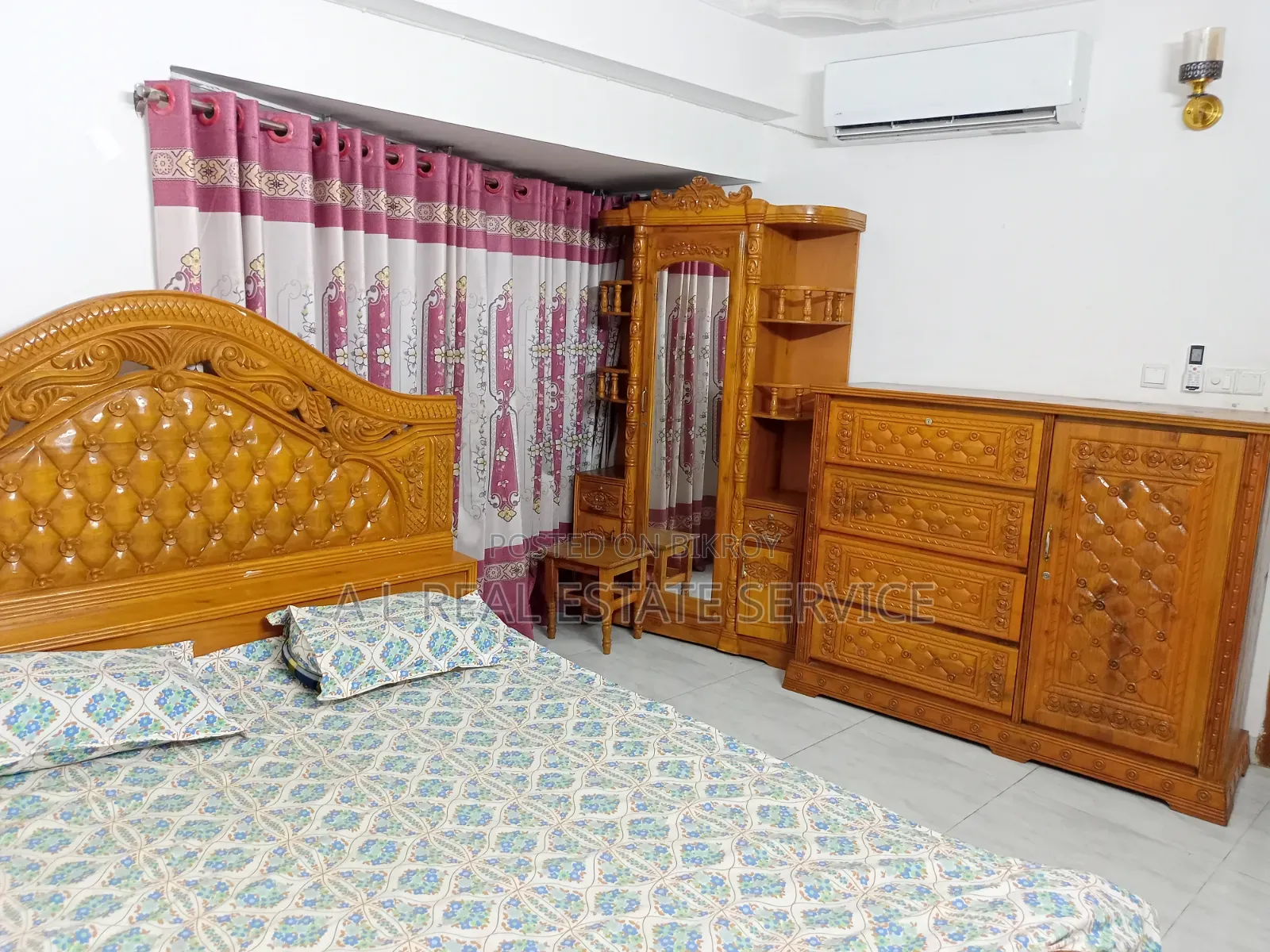 Furnished 3-Bedroom Apartment in E Block, Sylhet Sadar for rent