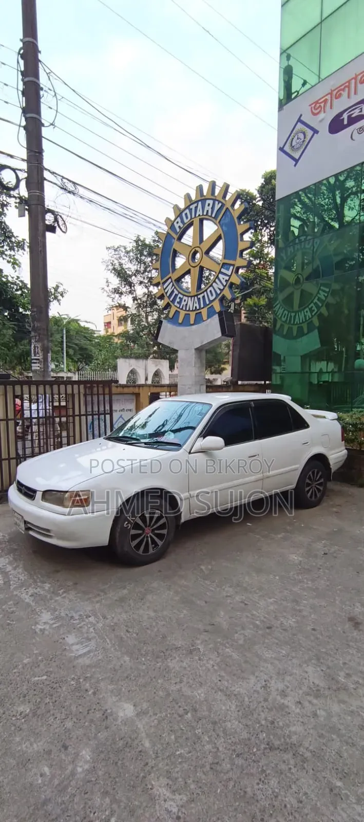 নিউ টয়োটা করোল্লা অটোমেটিক ১৯৯৬ হোয়াইট