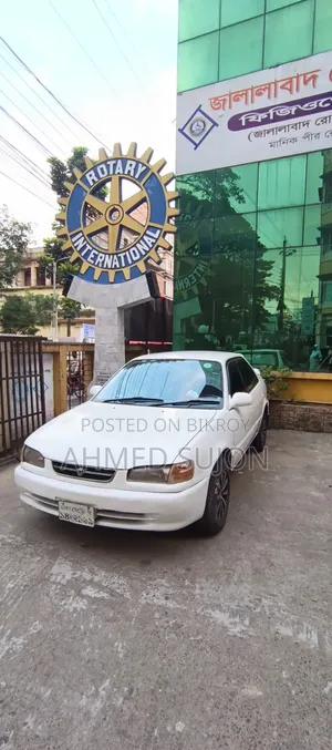 নিউ টয়োটা করোল্লা অটোমেটিক ১৯৯৬ হোয়াইট