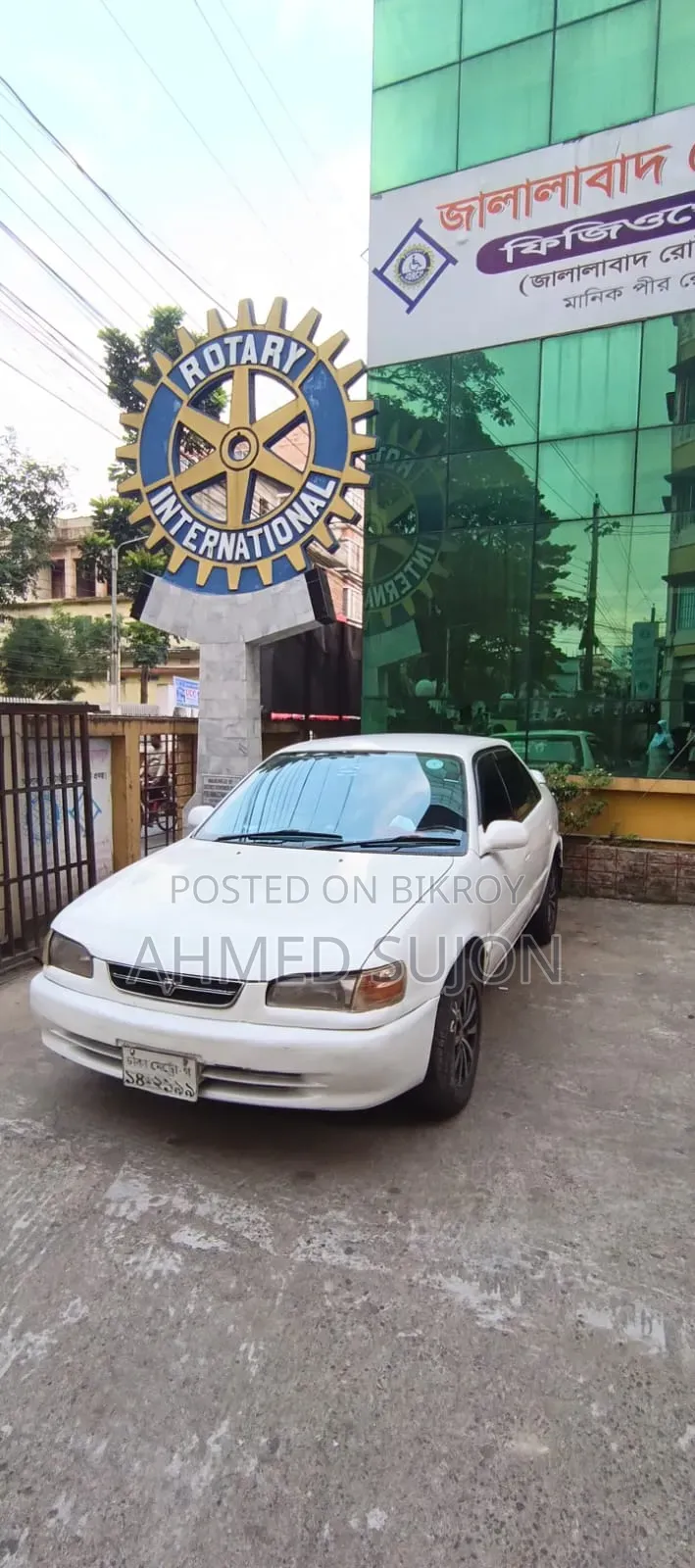 নিউ টয়োটা করোল্লা অটোমেটিক ১৯৯৬ হোয়াইট