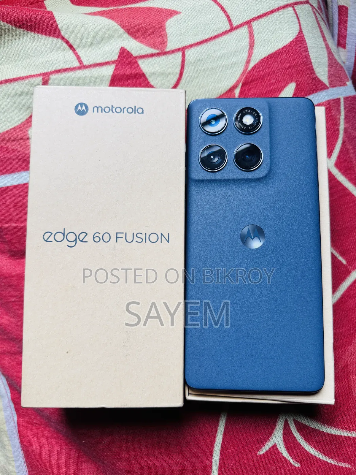 Motorola Edge 60 Fusion 256 GB Gray