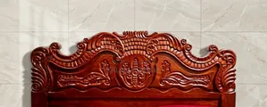 পিউর সেগুন কাঠের খাট ৬/৭