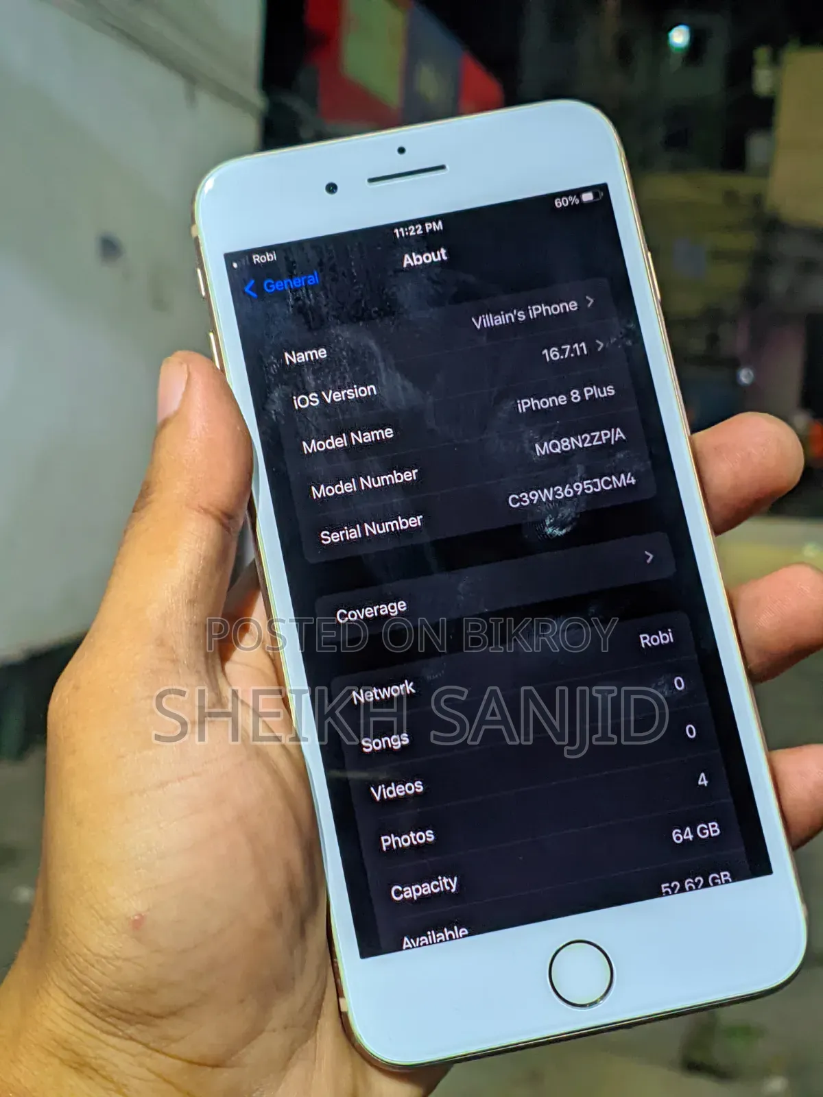 Apple iPhone 8 Plus 64 GB White