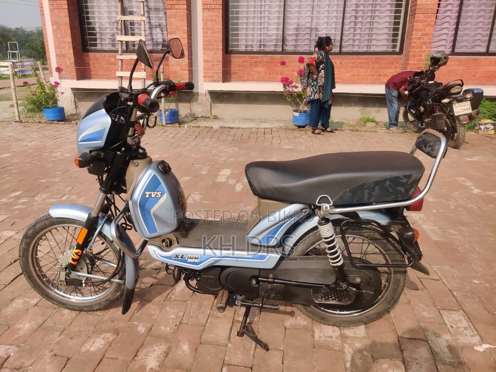 TVS XL 100 Comfort 2023 Blue