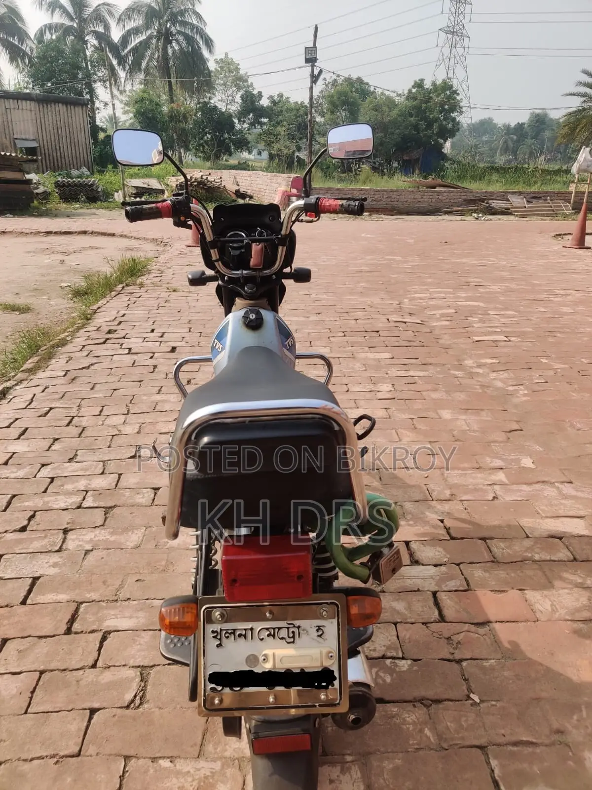 TVS XL 100 Comfort 2023 Blue