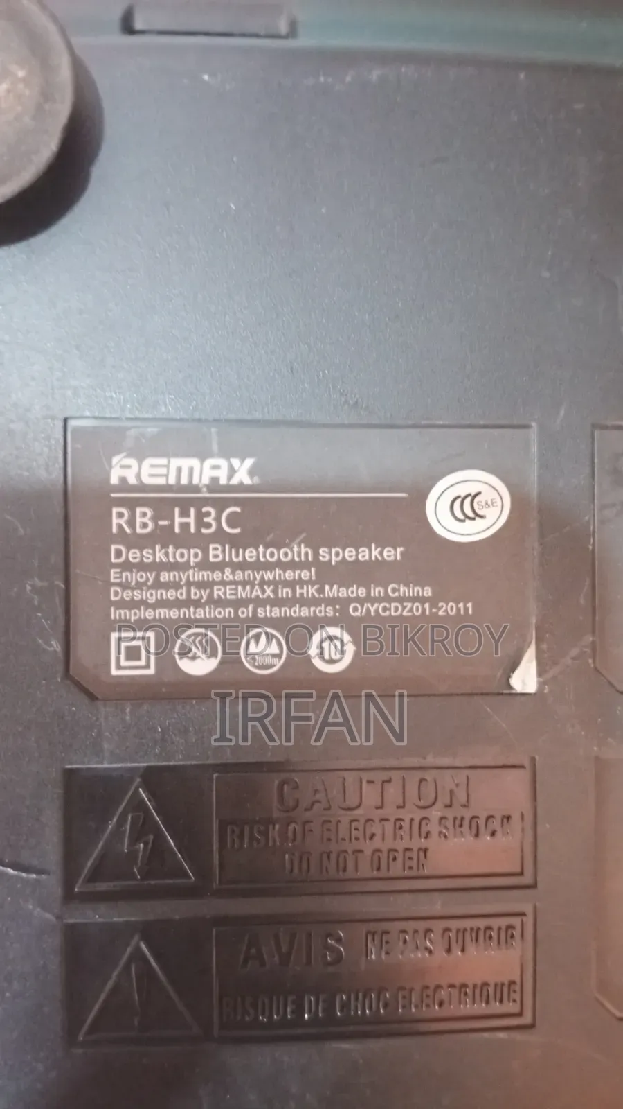 Remax Bluetooth Speaker  'RB-H3C