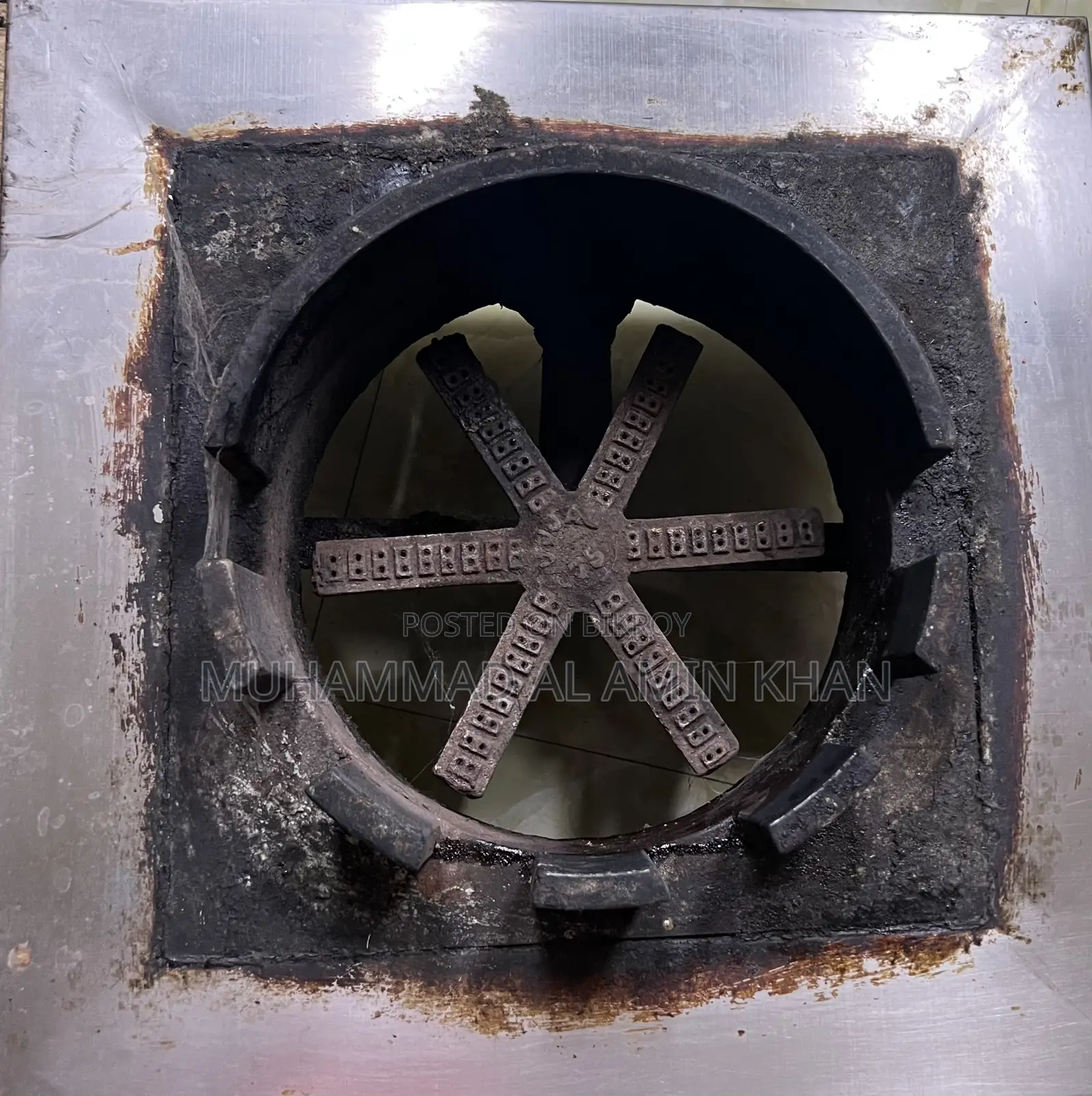 Stainless Steel Commercial High Pressure Single Burner Gas Stove